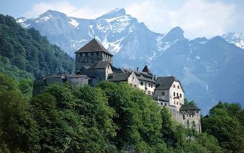 The residence of the Prince of Liechtenstein