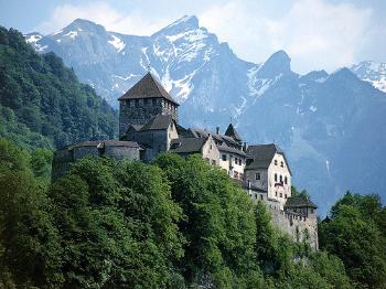 The residence of the Prince of Liechtenstein