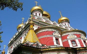 Bulgarian monastery in Shipka