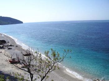Dhermi beach in Albania