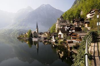 View on Hallstatt town