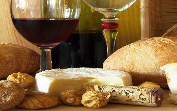 French cheese and bread