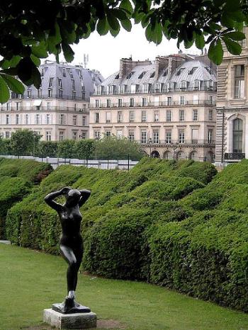 Le jardin des Tuileries