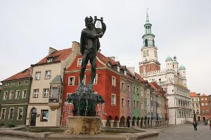Fountain in Poznan