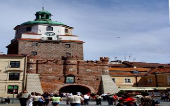 Krakowska Gate in Lublin