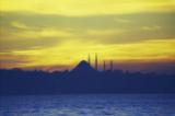 Mosque at sunset