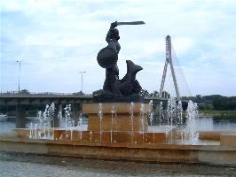 Warsaw Mermaid Statue