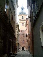 Alley in Warsaw Old Town