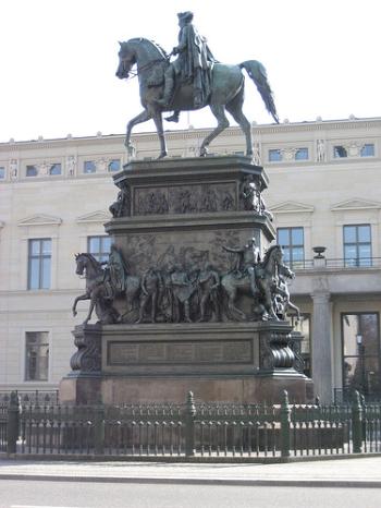 King Friedrich II of Prussia Monument