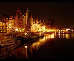 Gdansk by night