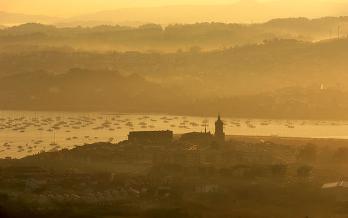 Sunrise in Hondarribia