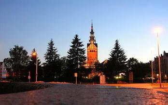 Elblag by night