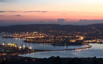 Ferrol by night