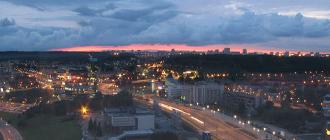 Vilnius by night